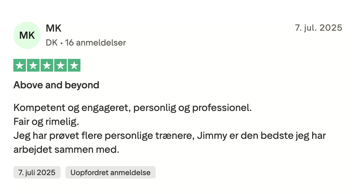 Trustpilot anmeldelse 3