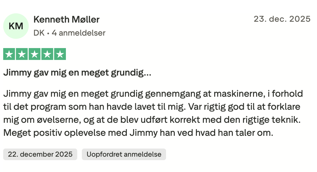 Trustpilot anmeldelse 6